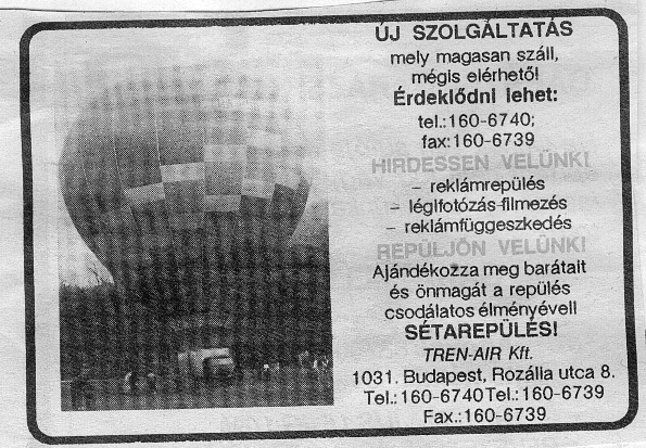 C90-91.030. Ballon reklam
