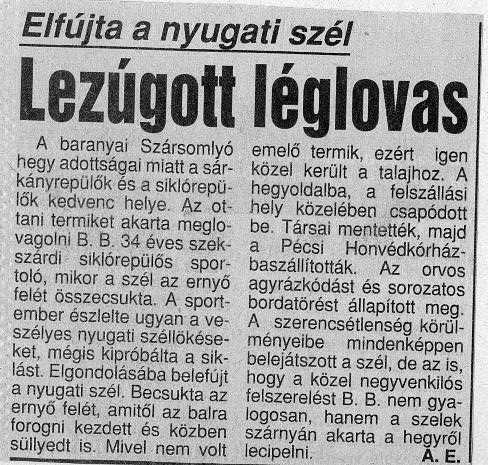 C106. Lezugott leglovas Biro Balint 