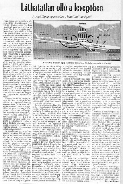 C109. Lathatatlan ollo a levegoben