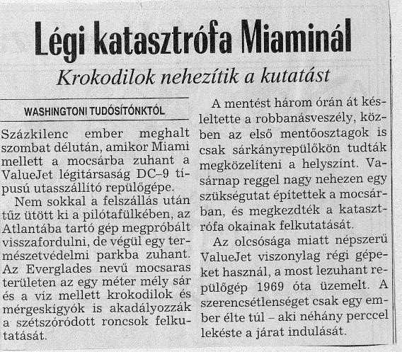 C110. Legikatasztrofa Miaminal
