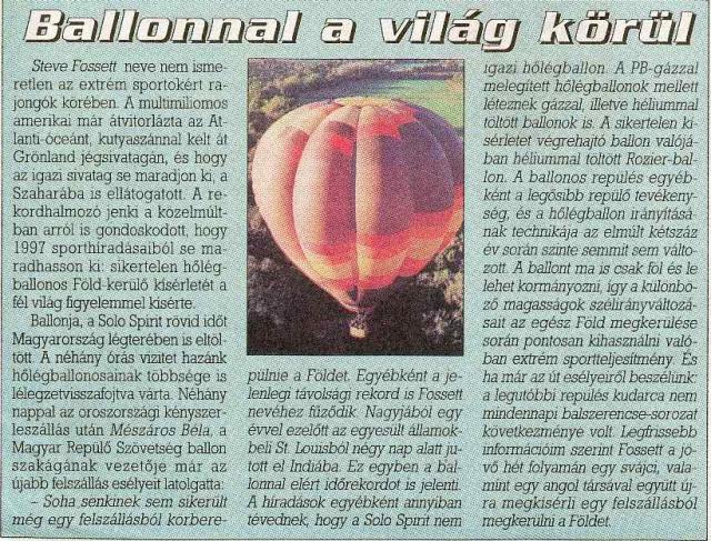 C177. Balonnal a vilag korul