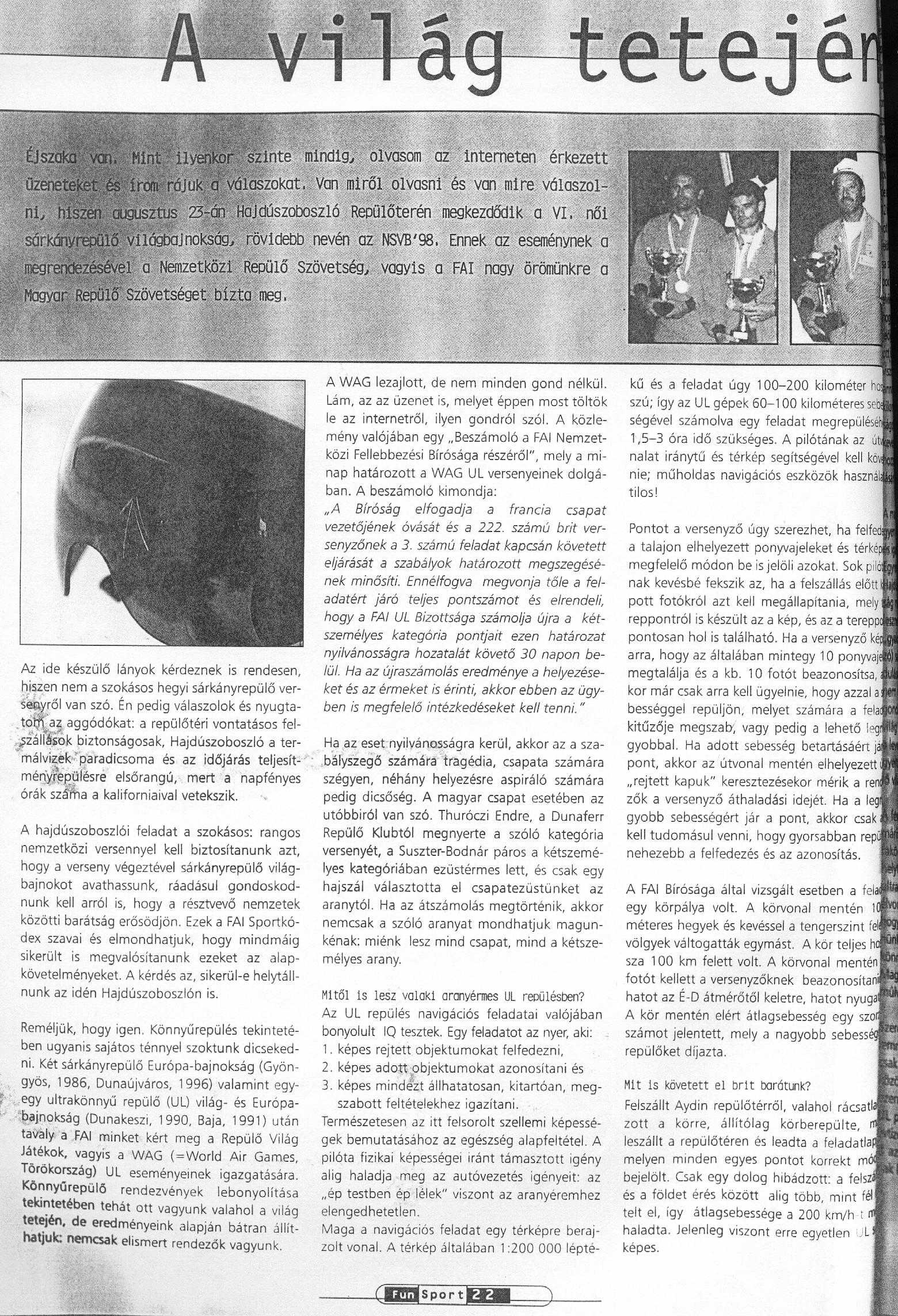 C262_1. A vilag tetejen