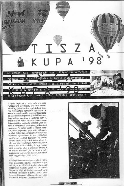C263_1. Tisza kupa 98.