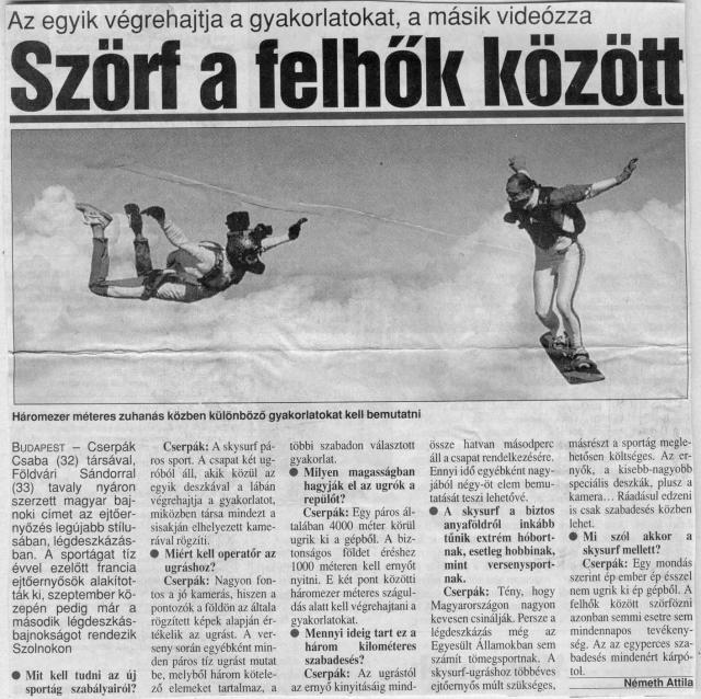 C265. Szorf a felhok kozott