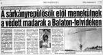 C304. Menekulo vedett madarak