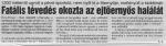 C327. Eje. baleset